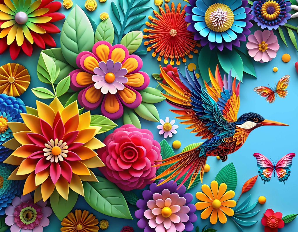 Sunface Puzzles: Bird Of Paradise: Jigsaw Puzzle (255 Pieces)