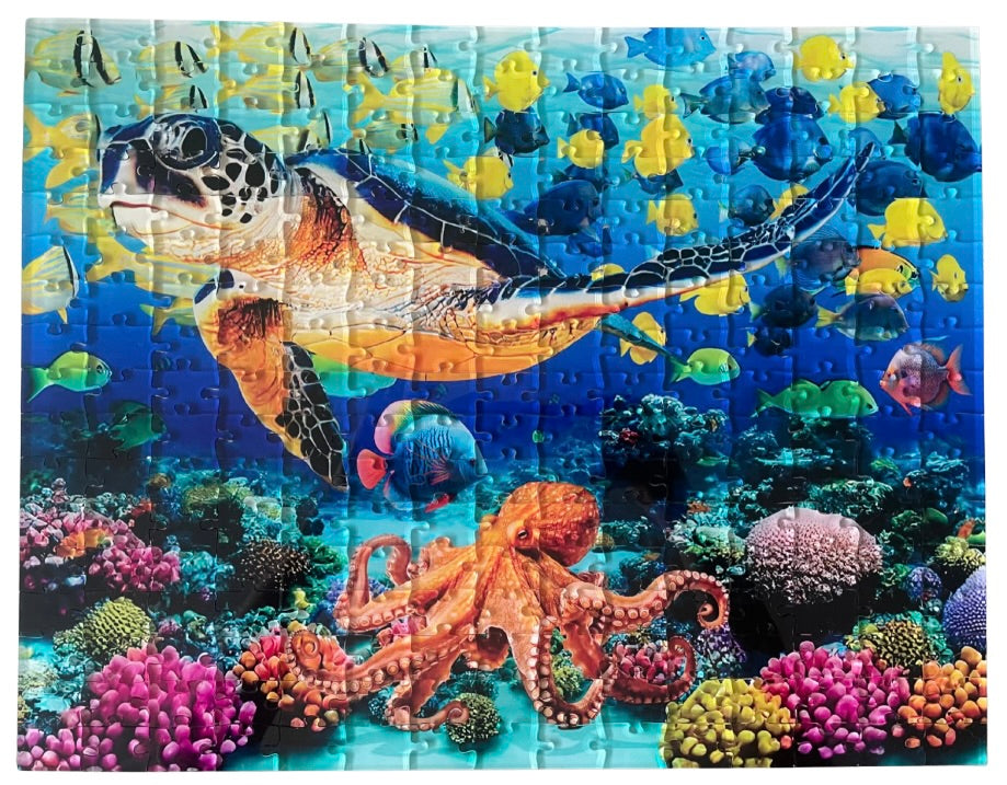 Sea Turtle: Acrylic Jigsaw Puzzle (255 Pieces)