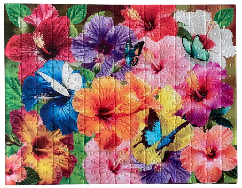 Hibiscus: Acrylic Jigsaw Puzzle (255 Pieces)