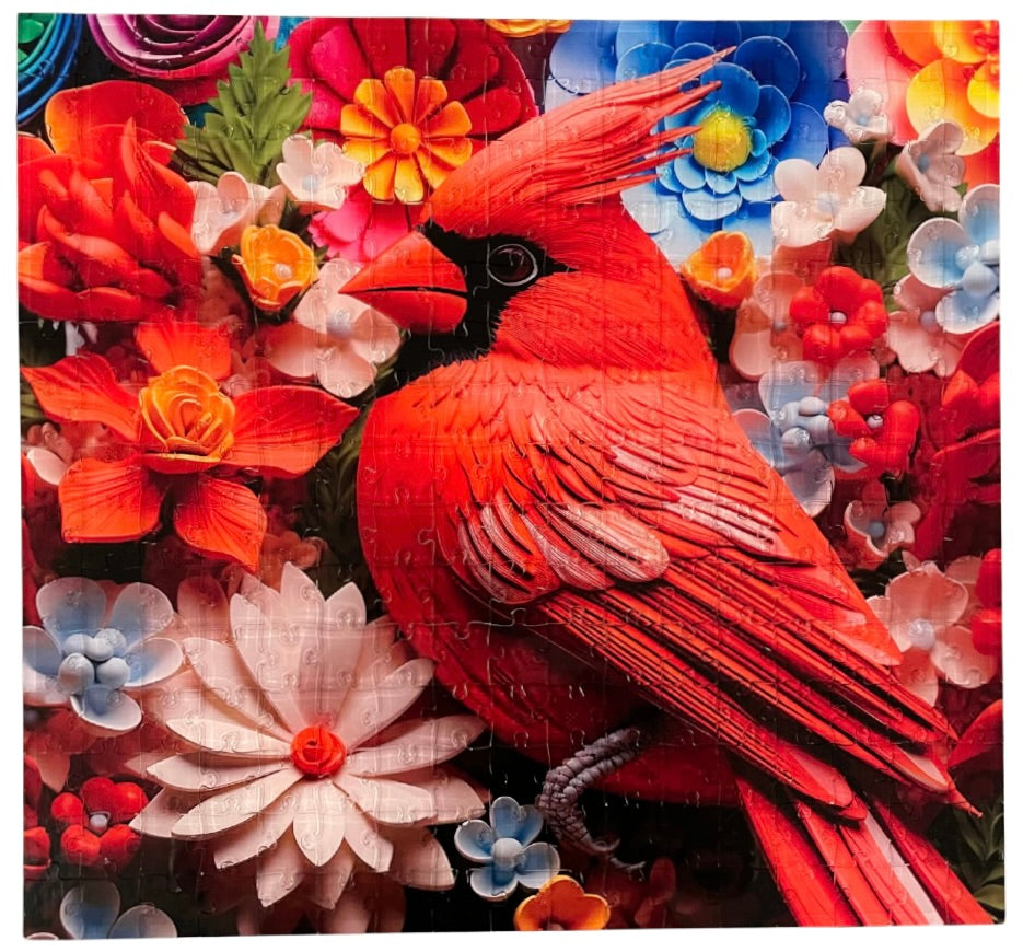 Cardinal: Acrylic Jigsaw Puzzle (255 Pieces)