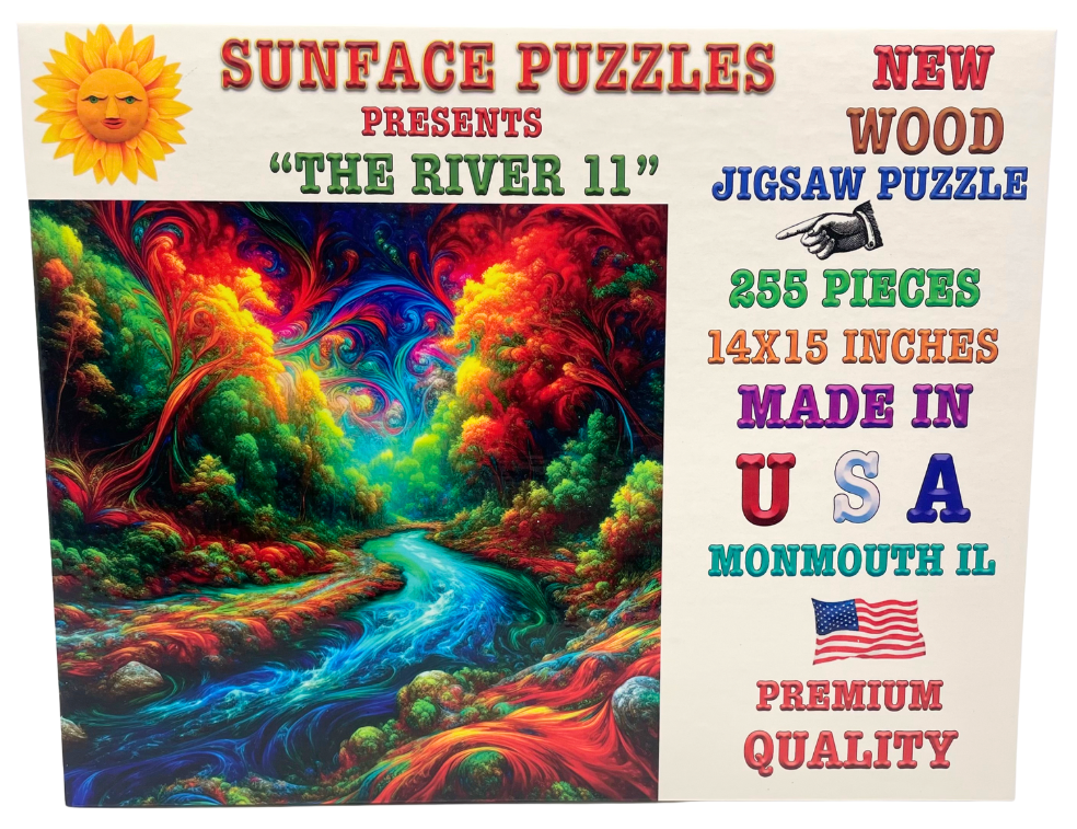 The River 2: Wood Jigsaw Puzzle (255 Pieces)