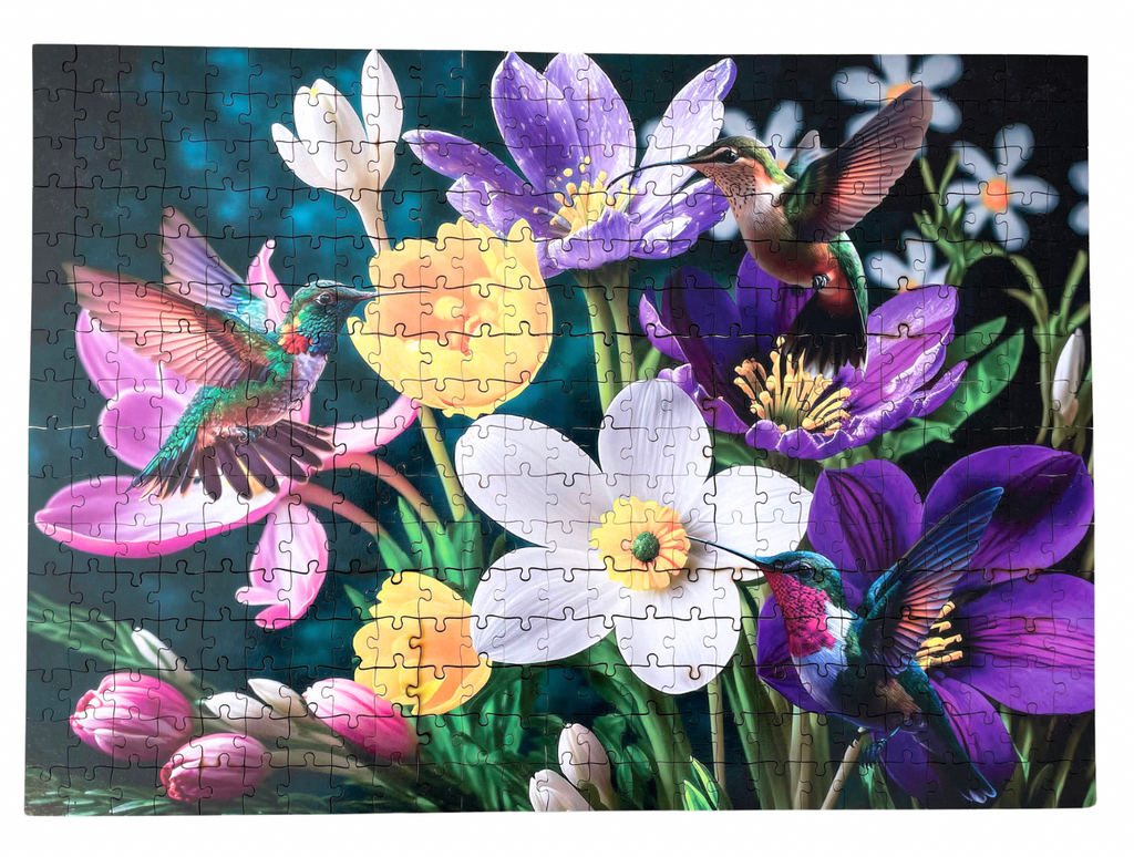 Hummingbirds: Wood Jigsaw Puzzle (400 Pieces)