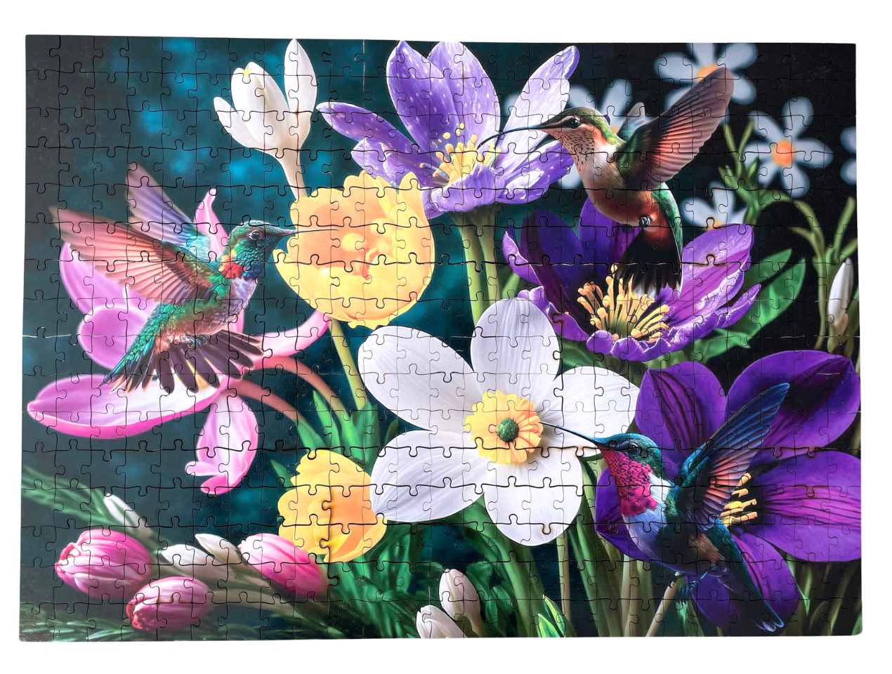 Hummingbirds: Wood Jigsaw Puzzle (400 Pieces)