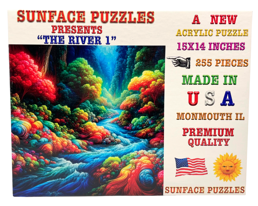 The River 1: Acrylic Jigsaw Puzzle (255 Pieces)