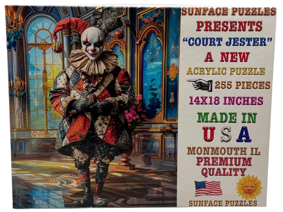 Court Jester: Acrylic Jigsaw Puzzle (255 Pieces)