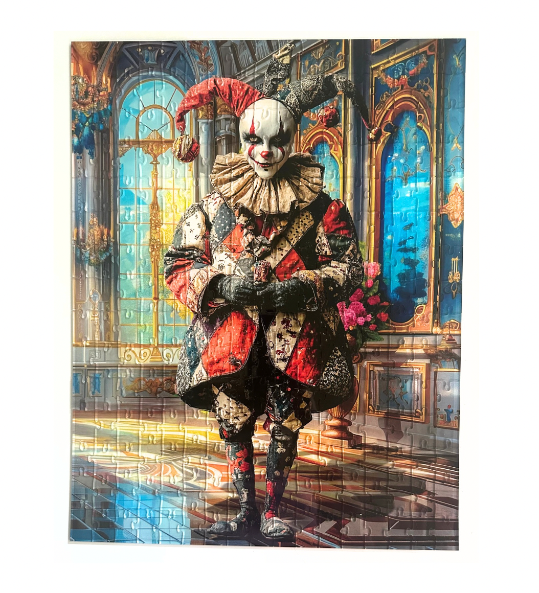 Court Jester: Acrylic Jigsaw Puzzle (255 Pieces)