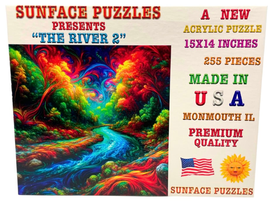 The River 2: Acrylic Jigsaw Puzzle (255 Pieces)