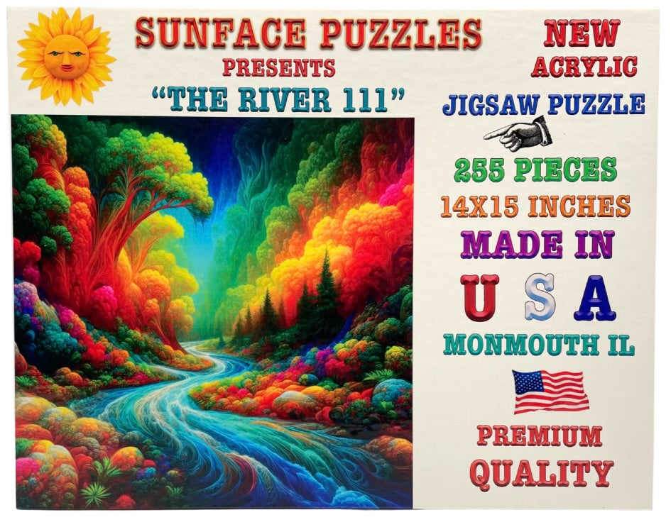 The River 3: Acrylic Jigsaw Puzzle (255 Pieces)
