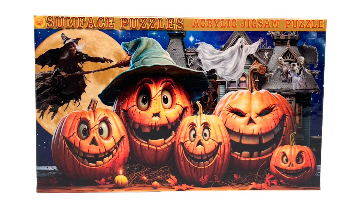 Halloween: Mini Acrylic Jigsaw Puzzle (104 Pieces)