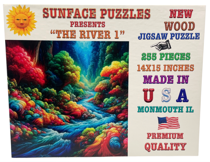 The River 1: Wood Jigsaw Puzzle (255 Pieces)