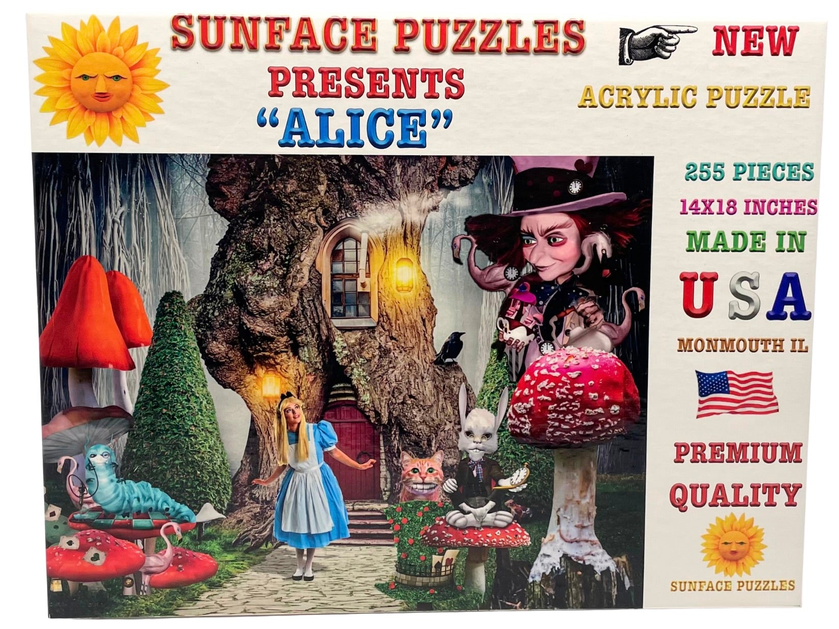 Alice: Acrylic Jigsaw Puzzle (255 Pieces)