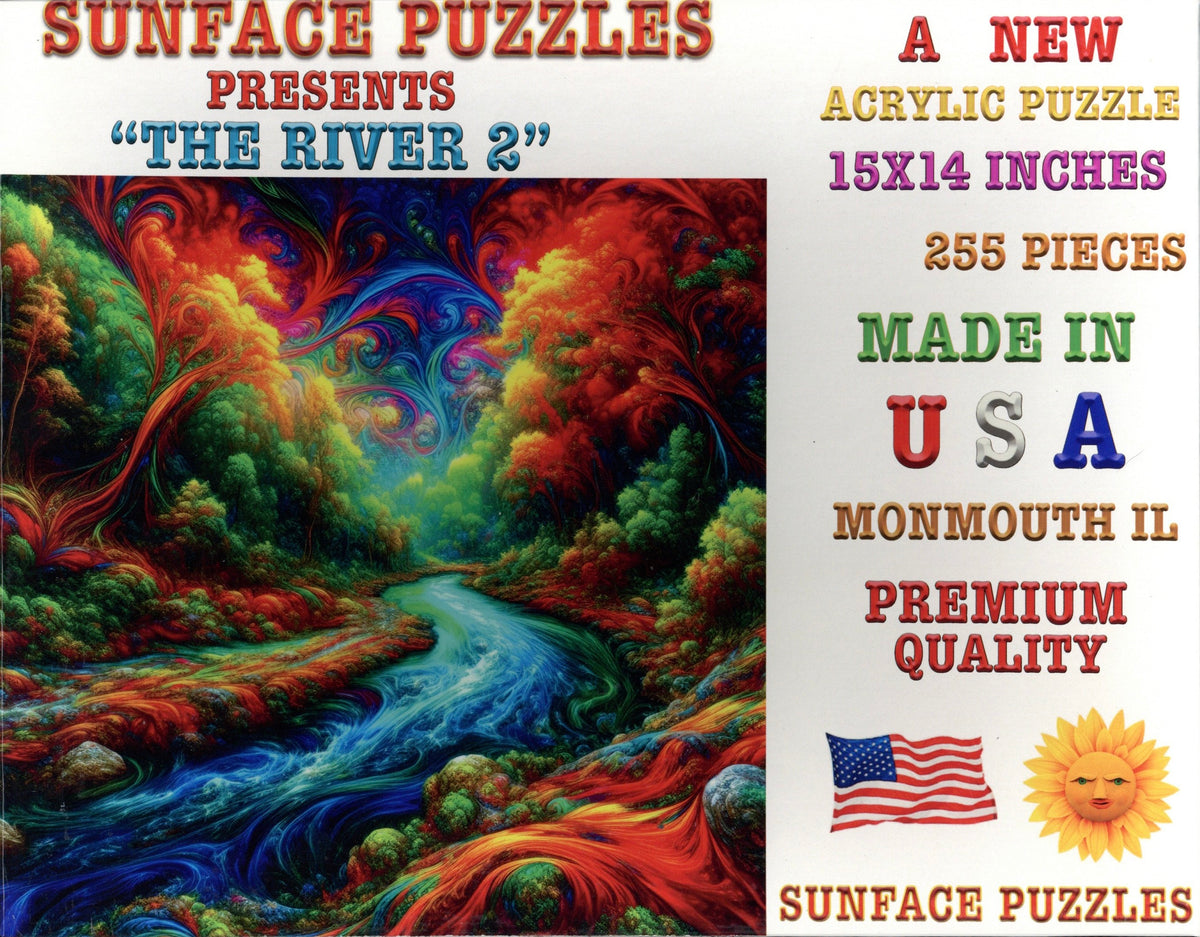 Sunface Puzzles: The River 2: Jigsaw Puzzle (255 Pieces)
