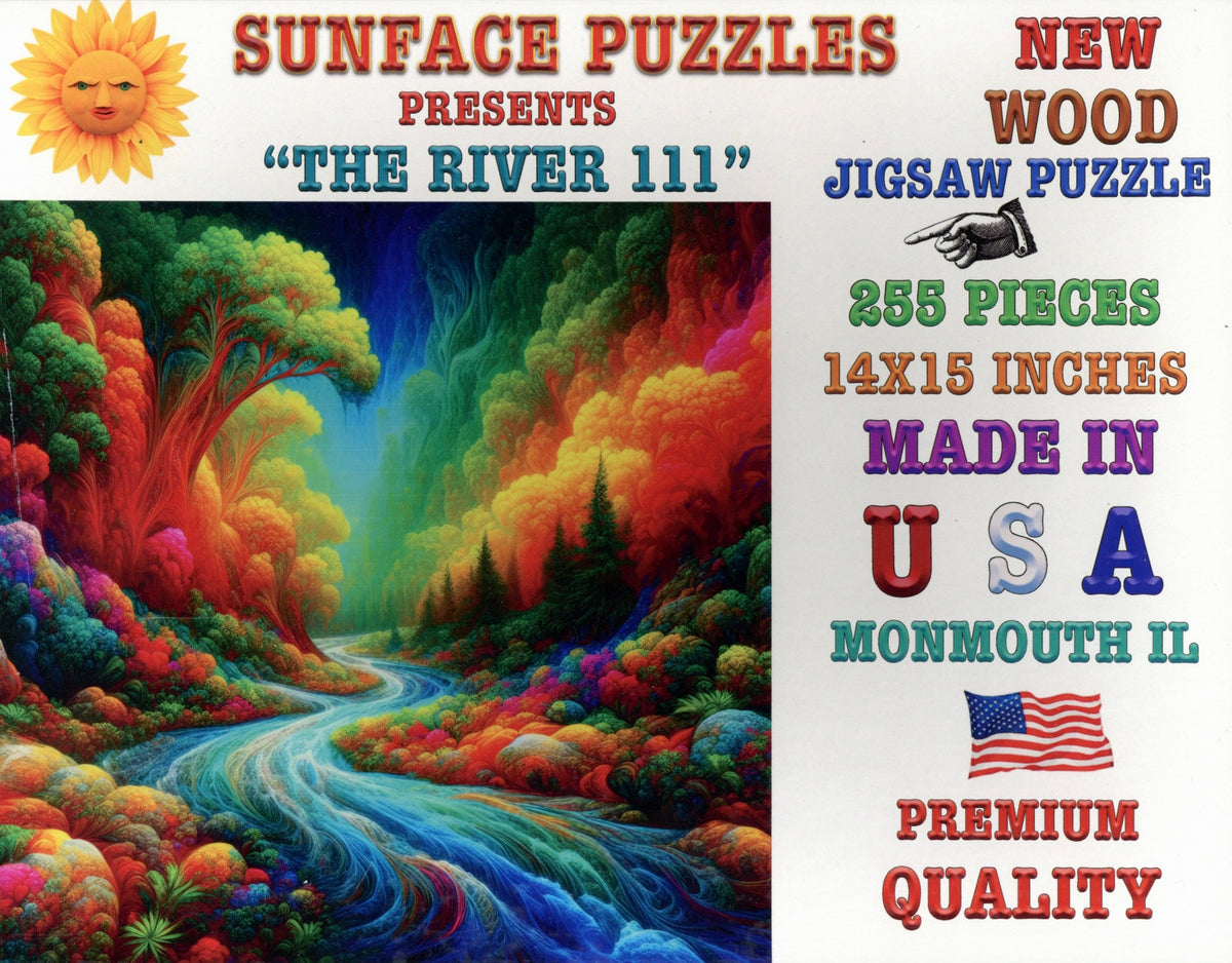 Sunface Puzzles: The River 3: Jigsaw Puzzle (255 Pieces)